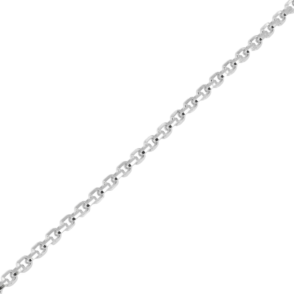 Hermes Style Link Chain in 18k White Gold (6mm)