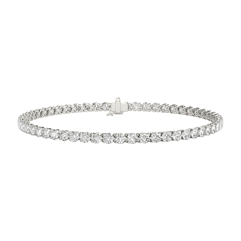 Diamond Tennis Bracelet Classic in 14kt White Gold