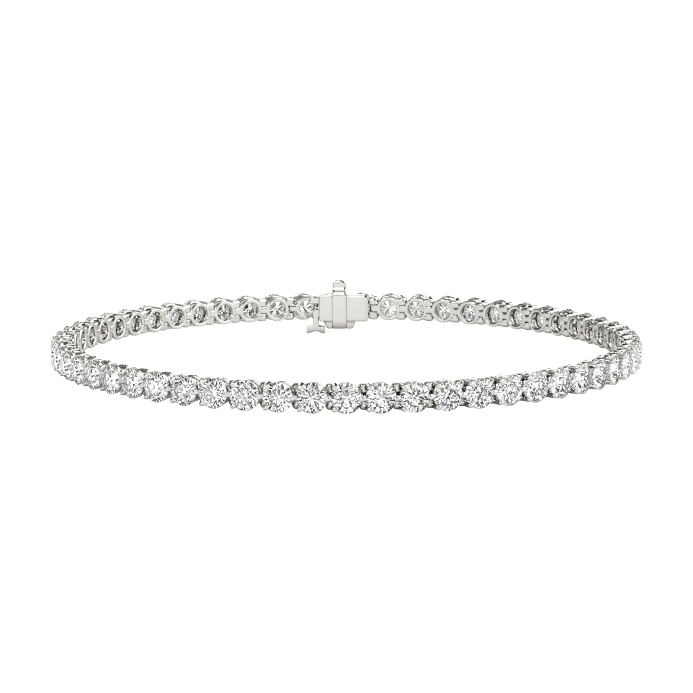 Diamond Tennis Bracelet Classic in 14kt White Gold