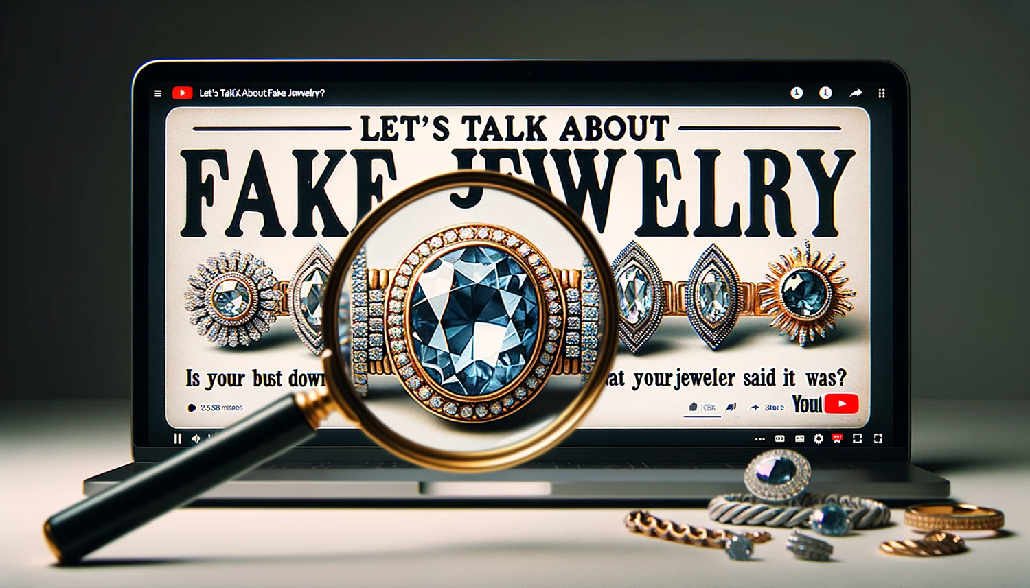 Let’s talk about fake jewelry Is your Bust Down What Your Jeweler Said It Was ?