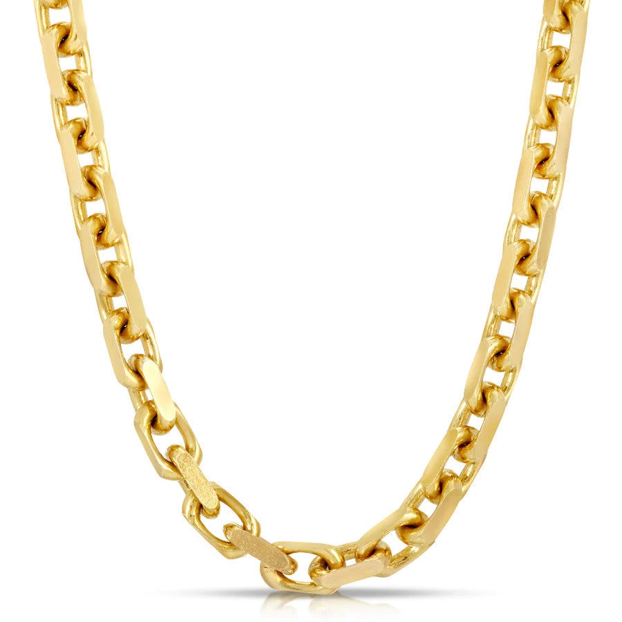 Hermes Style Link Chain in 18Kt Yellow Gold (6mm)